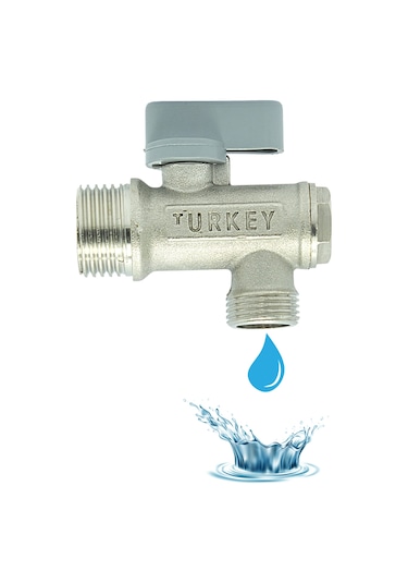 Opak Filtreli Taharet Musluğu Klozet Musluğu Gri