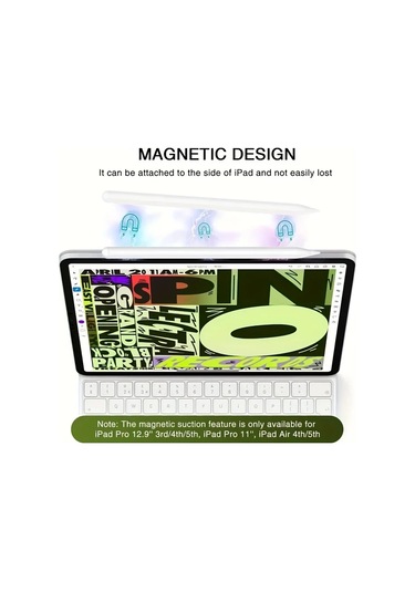 Yenı Evrensel Stylus Kalem İos Uyumlu Android Tabletler İçin İpad Uyumlu Air Kalem Gradient Pink