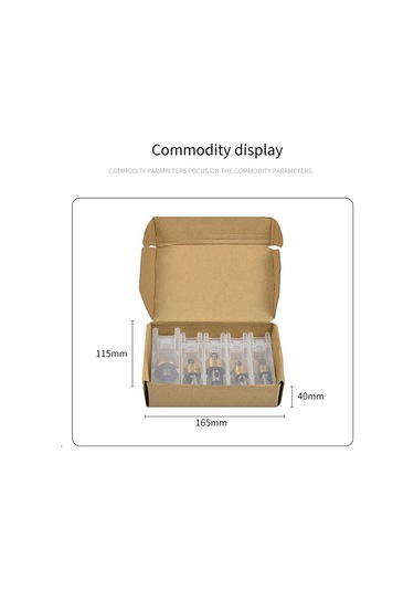 5 Adet Yüksek Hızlı Çelik Matkap Deliği Açıcı, Delikli Boru Raybası