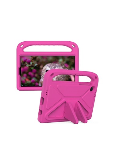 Yunboo Samsung Uyumlu Tab A7 Lite T220/t225 Çocuklar İçin Şok Emici Eva Kılıf - Pembe Renk Diğer Diğer