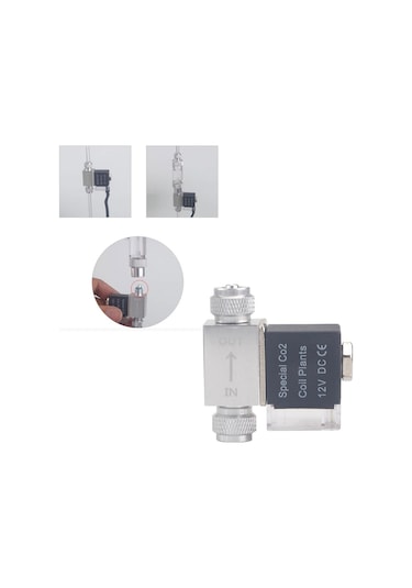 Suntek Co2 Akvaryum Elektrikli Solenoid Vana Manyetik Vana Abd