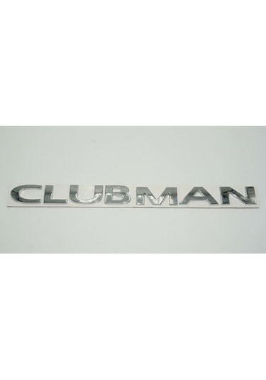 Mını Clubman Yazı Krom