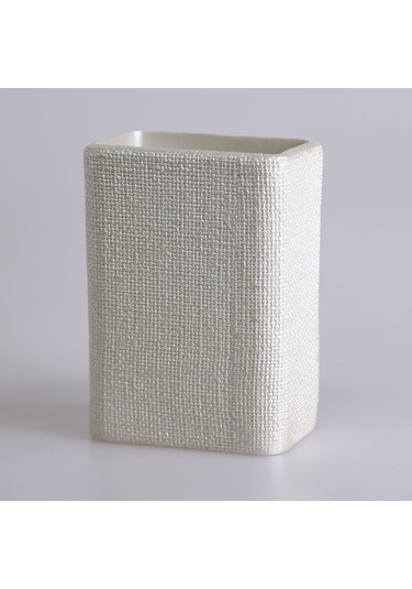 Linen Diş Fırçalık İnci Bej