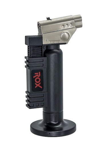Rox Bs-270 Çakmak Tip Bütan Gaz Torch Pürmüz Siyah