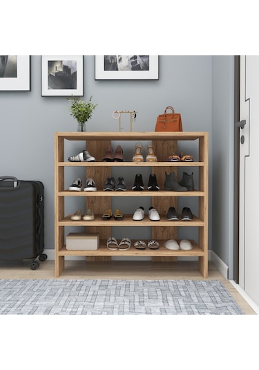Arnetti Sargel 5 Raflı Dekoratif Ayakkabılık Atlantik Çam Atlantik - Çam