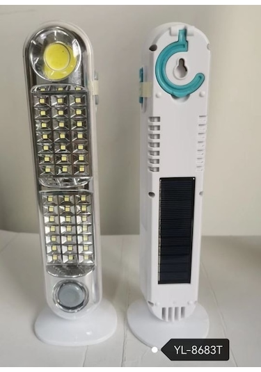 Ayt Powermaster Yl-868t 42 Ledli Şarjlı Solar Işıldak Güneş Enerjili