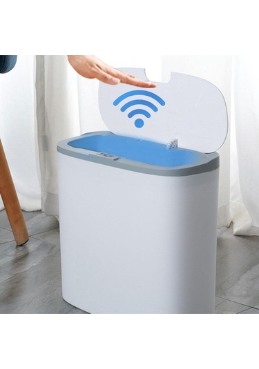 Pazly Suntek Mutfak Kutusu Için Gri Gri Geri Ev Çöp Banyo Akıllı Vd Gri