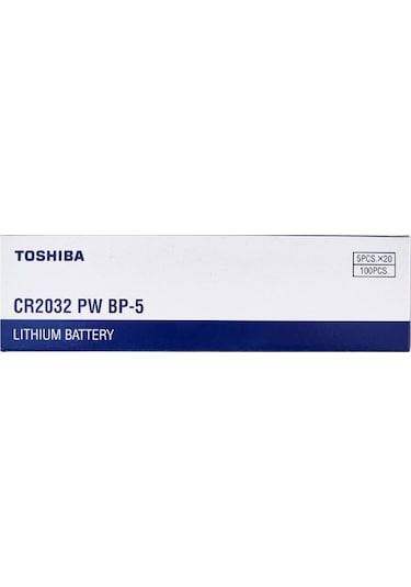 Toshiba CR2032 3V Lityum Pil 5 x 20'li