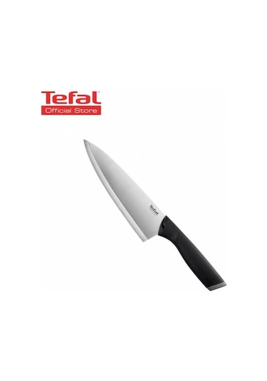 Tefal Comfort Profesyonel Chef Bıçağı 20 CM.Paslanmaz Çelik Siyah