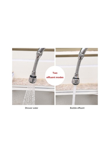 Yaozixa Ev Su Filtreli Mutfak Faucet Spreyi - 2 Çıkış Şekli, Tasarruf Eden Metal Filtrasyon Ucu Ve Adaptör