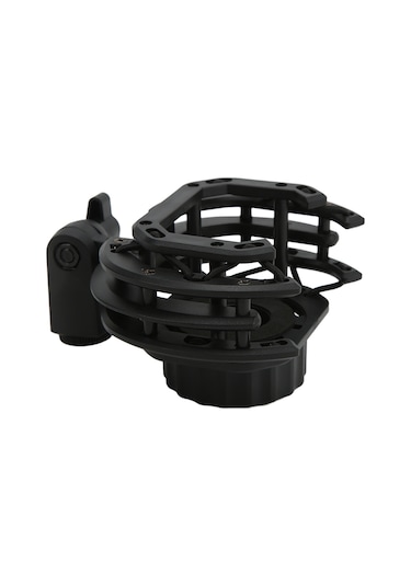 Yaleker Plastik Kondenser Mikrofon Sarsıntı Emici Tutucu, Ayarı İç Çap 20.5-25.5mm , 5/8" & 3/8" Uç Parça, Sprey Ped, Stüdyo/ Sahne Uyumlu
