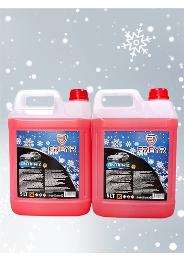 Kozalak Freyr 4 Mevsim -42 Kırmızı Antifriz 2x5 Lt 2 Adet