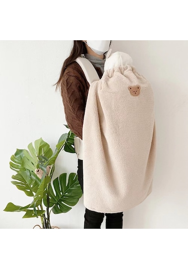 Sonbahar Ve Kış Rüzgar Geçirmez Battaniye Arabası Örtüsü 77 58 Cm Haki