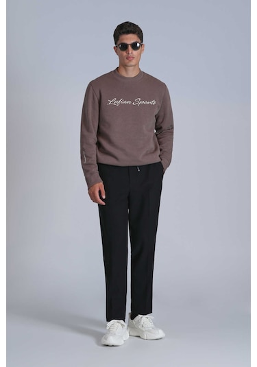 Lufian Erkek Loved Sweatshirt 112030137 Bakır Bakır