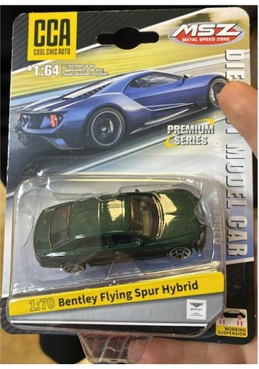 Cca Premium Series Bentley Flying Spur Hybrid Yeşil 1/70 Model Araba