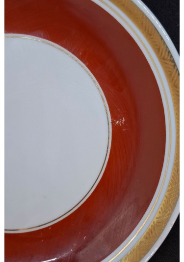 Vbe Gehren Doğu Almanya Cmhuriyeti Vintage Çay Fincanı 3 Parça 210 Ml Kirmızı