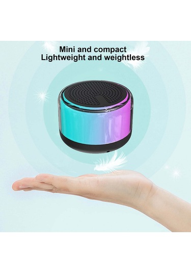 Springsun Genç Erkekler İçin Dışarıda Taşınabilir Bluetooth Hoparlör - Hıfı Ses Kalitesi Ve Kablosuz Şarj Özelliği Kırmızı