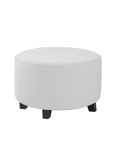 Beyaz Streç Osmanlı Slipcovers  Oturma Odası İçin Kapakları Koruyun M