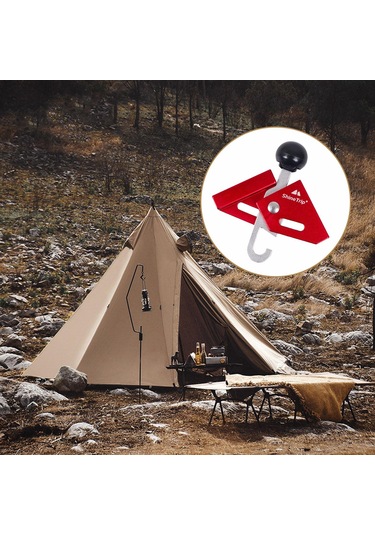 Suntek Muşamba Direği Uç Kapağı Gölgelik Çadır Desteği Kırmızı