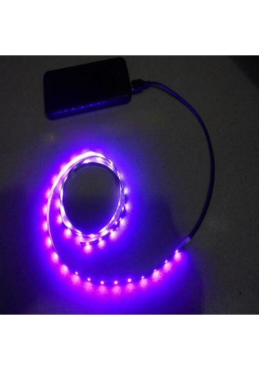 Suntek Dc5v Uv Ultraviyole Mor Led Şerit Işıklar Uv Lamba Usb