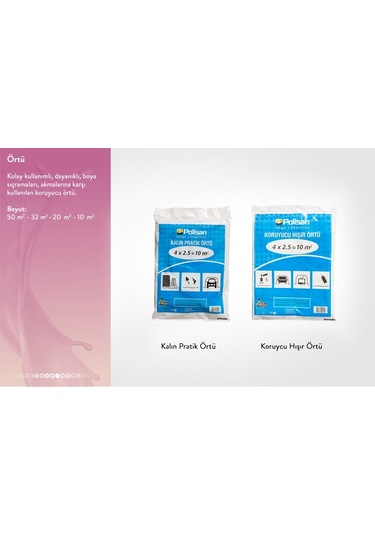 Feyzayapi Polisan Hışır Örtü 32 M2 2 Adet