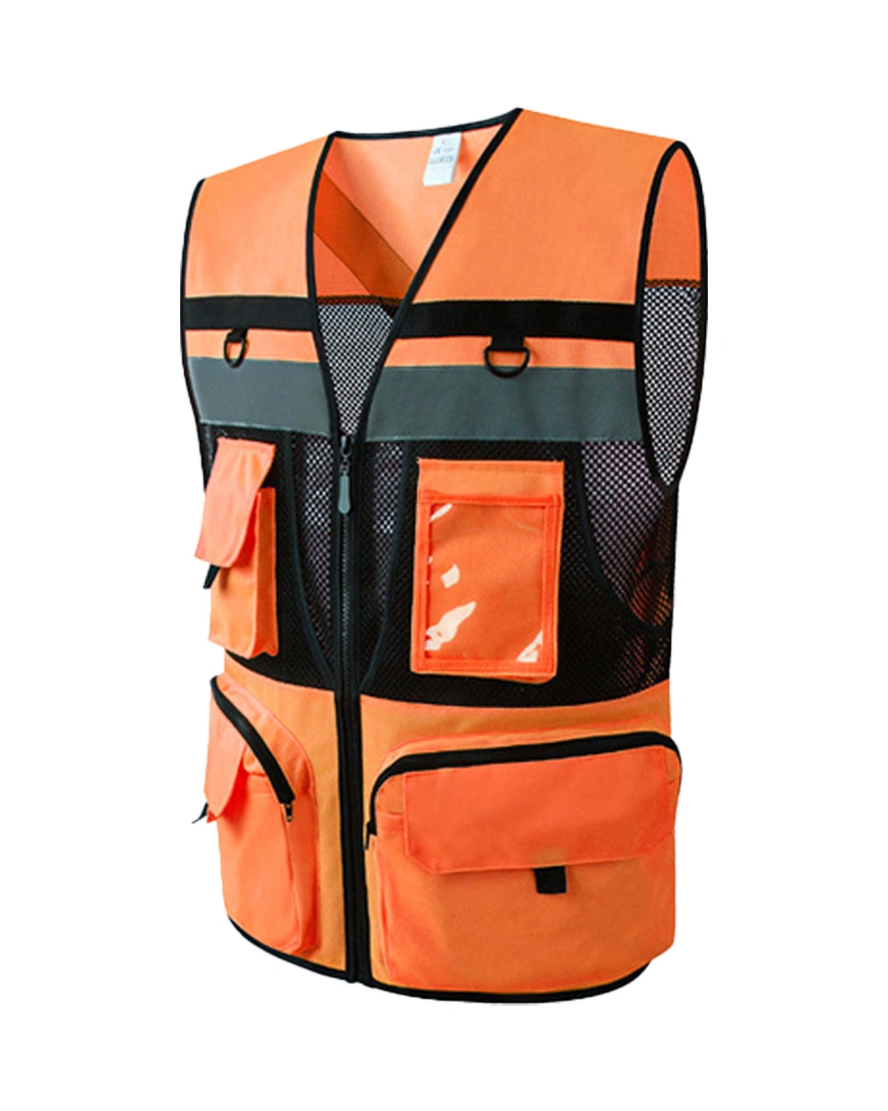 Dofolink Göstergeci Sarı S Boy Mesh Nüfuslu 360 Yansıtıcı Çantalı İş Çalışanları, Trafik, Bisiklet Kullanıcısı Emniyet Yeleği Sarı