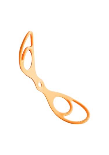 Homyl Şekil 8 Direnç Bandı Germe Gergisi Kadınlar Erkekler Ev Turuncu