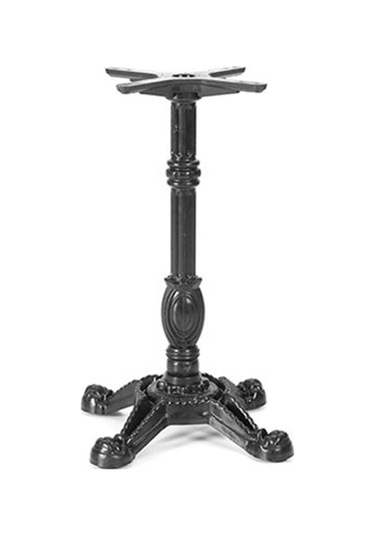 Cafe Masa Köknar Kütük Masa 80 Çap Ceviz - Siyah