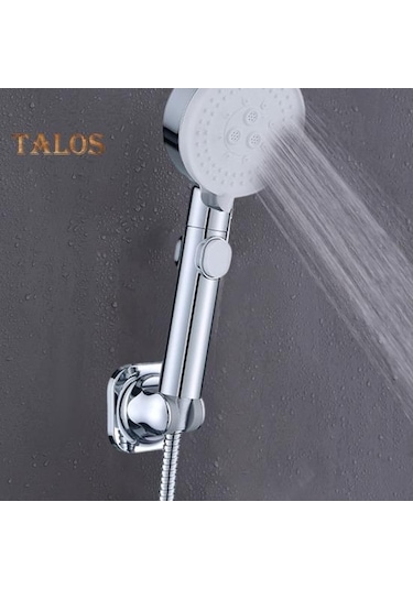 Gümüş Delme Yok Duş Tabanı Kendinden Yapışkanlı Duvara Monte Kaymaz Büyük Yük Taşıyan Ayarlanabilir Açı El Duş Başlığı Tutucu Gümüş