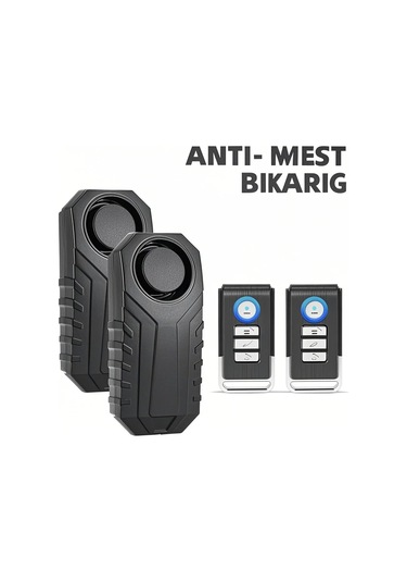 Fosenze Bisiklet Ve Elektrikli Bisiklet İçin Kablosuz Hırsızlık Alarmı - Hareket Ve Titreşim Algılama İle Yüksek Sesli Uyarı Sistemi