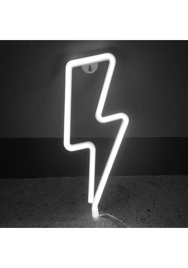 Soulader Usb Çalışır Neon Işık Tabela Dekoratif Aydınlatma Lambası Sari