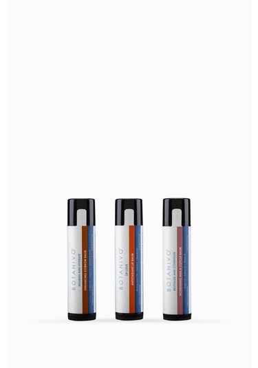 Botanivo Canlandırıcı Tırnak & Tırnak Eti Balmı 5 ML + Dudak Bakım ve Onarım Balmı 5 ML + Kaş Zenginleştirici ve Besleyici Balm 5 ML