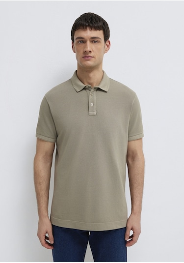 Mavi - Haki Polo Tişört 0613151-70360 Yeşil