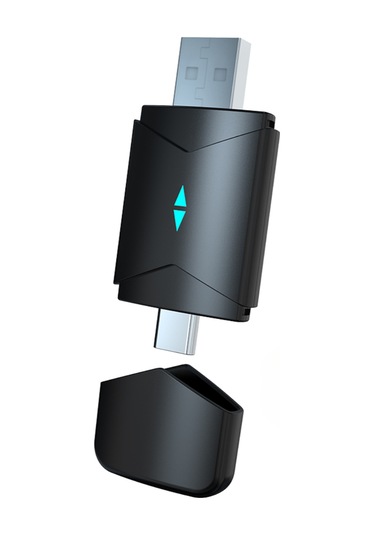 Springsun Ca-12 Kablosuz Carplay Kutusu, İkili Portlu Mini Adaptör, İos Ve Android Auto Desteği, Kablosuz Araç Bağlantı Modülü, Hızlı Bağlantı, Plug & Play, Kore Piyasa İçin Kc Onaylı