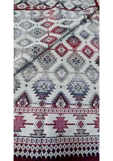 Algelsineve Gorgeus Çok Amaçlı Halı Örtüsü, Halı Koruyucu, Pike, Savan Bordo
