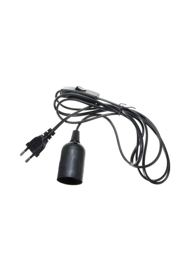 Kablolu Duy 2 Metre E27 Aç Kapa Anahtarlı Fişli