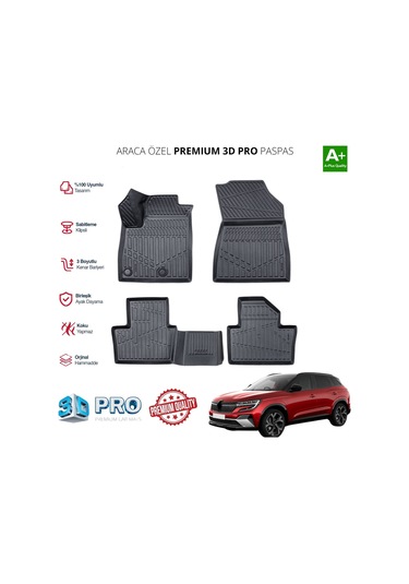 Austral Myid Hybrid Araca Özel 3d Paspas 2023 2025