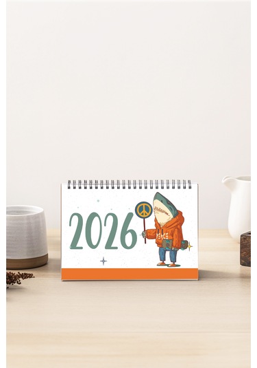 Hayvan Tasarım 2026 Masa Takvimi Pytktkv025