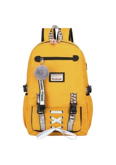 Usb Şarj Bağlantı Noktasına Sahip Kız Sırt Ortaokul Öğrencisi Okul Çantası 4ncord Diğer