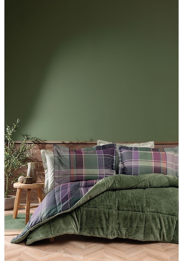 Yataş Mosi Çift Kişilik Triola Uyku Seti - Haki Yeşil