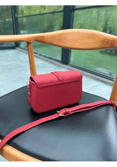 Mft Leather Hakiki Deri Kadın Çanta Viola 1524 Flother Mat Kırmızı