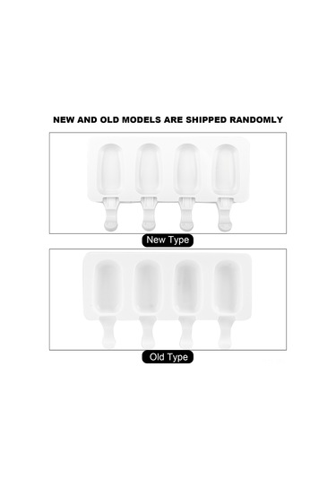 Konesam Güvenli Silikon Dondurma Kalıbı - 4 Bölmeli Evde Dıy Buzlu Tatlı Yapımı, Kolay Çıkarma Ve Temizleme Diğer