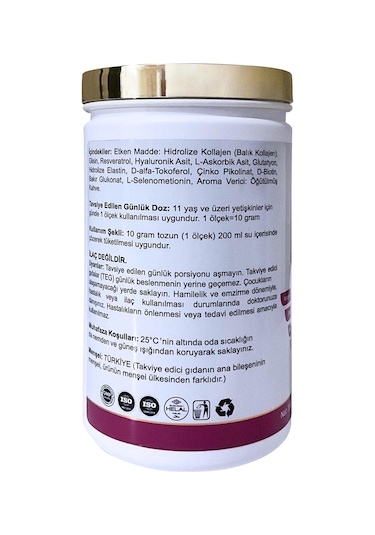 Sundex Marine Collagen Hidrolize Balık Kolajeni 300 G