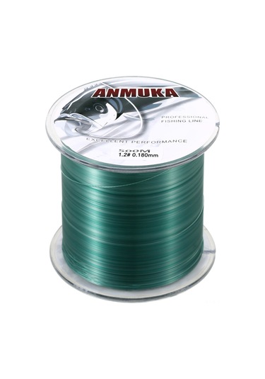 Reedark Yeşil 1.2 500m Dayanıklı Nilon Balık İpi - Kırılmaya Dirençli, Düğüm Gücü Yüksek Balıkçılık Takımı