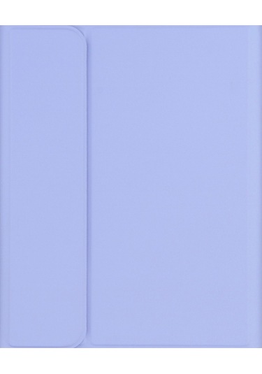 İpad Mini7/mini6 8.3" Mor Basit Deri Bluetooth Klavye Kılıfı