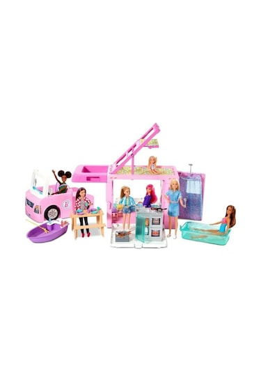 Barbie Üçü Bir Arada Rüya Karavanı Ghl93 U333488