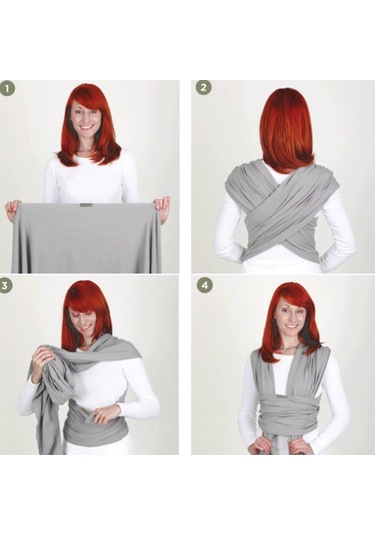 Bebek Çok Fonksiyonlu Sling Siyah Siyah