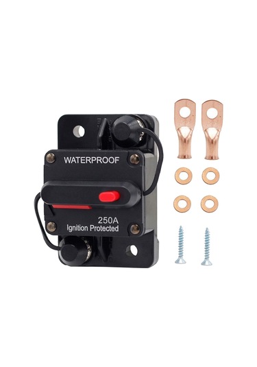 30-250a Amper Devre Kesici Manuel 30-250a Araba Kamyon Rv Atv Trolling Motorları Araçlar İçin, 12v-48v,jwcwsq