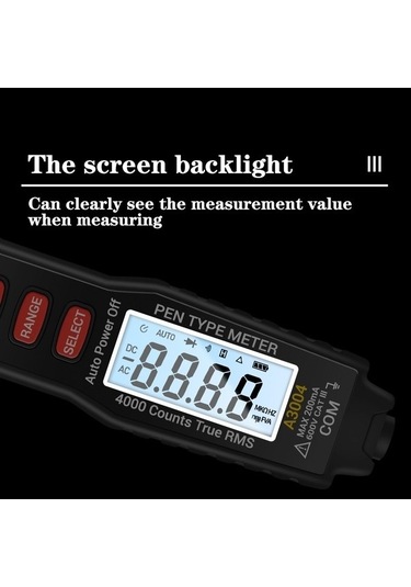 My Topped Aneng A3004 Dijital Multimetre, Ac/dc Gerilim Ve Akım Ölçüm Cihazı