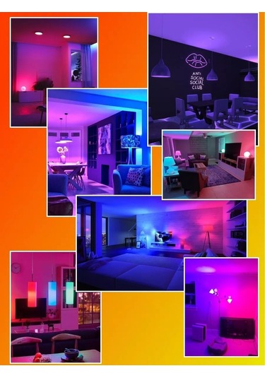 Yasenin Rgb E27 Led Ampul Uzaktan Kumandalı 174824386